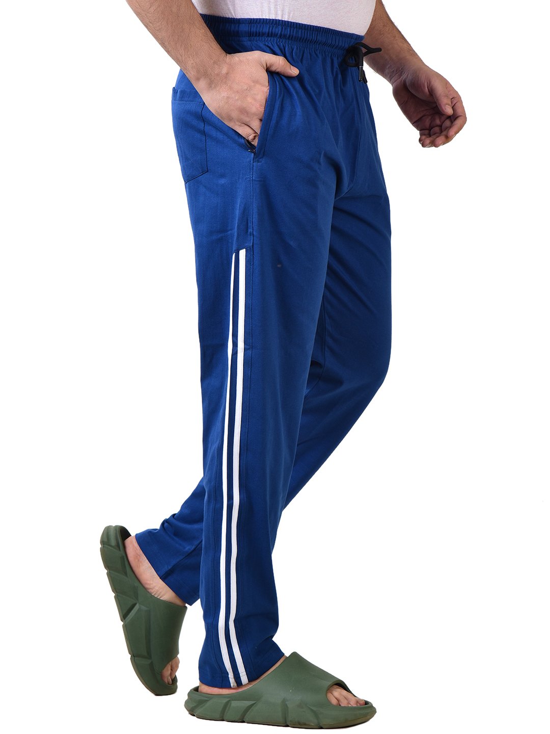 Mens Casual Track Pants(Royal Blue)