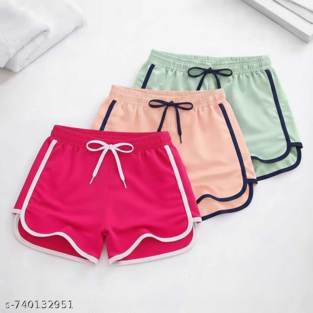 Girls Cool Design (Pack Of 3)