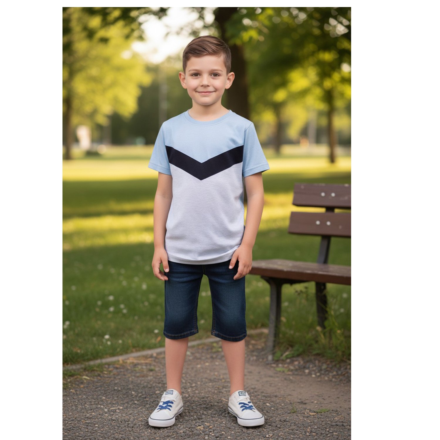 Kids Boys Cut T-Shirt