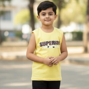 Boys Printed Vest