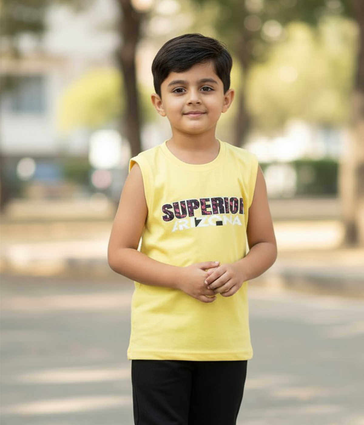 Boys Printed Vest