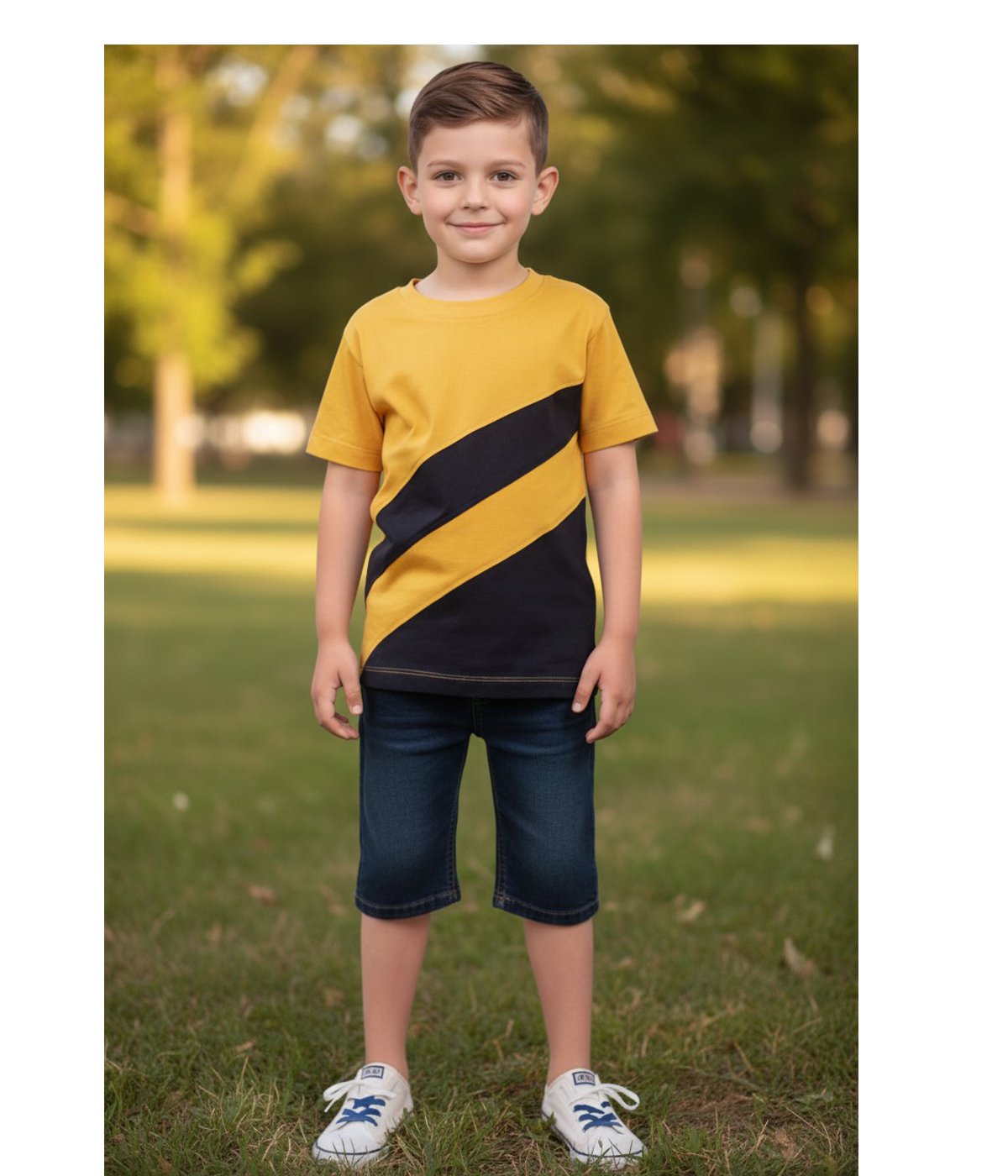 Kids Boys Cut T-Shirt
