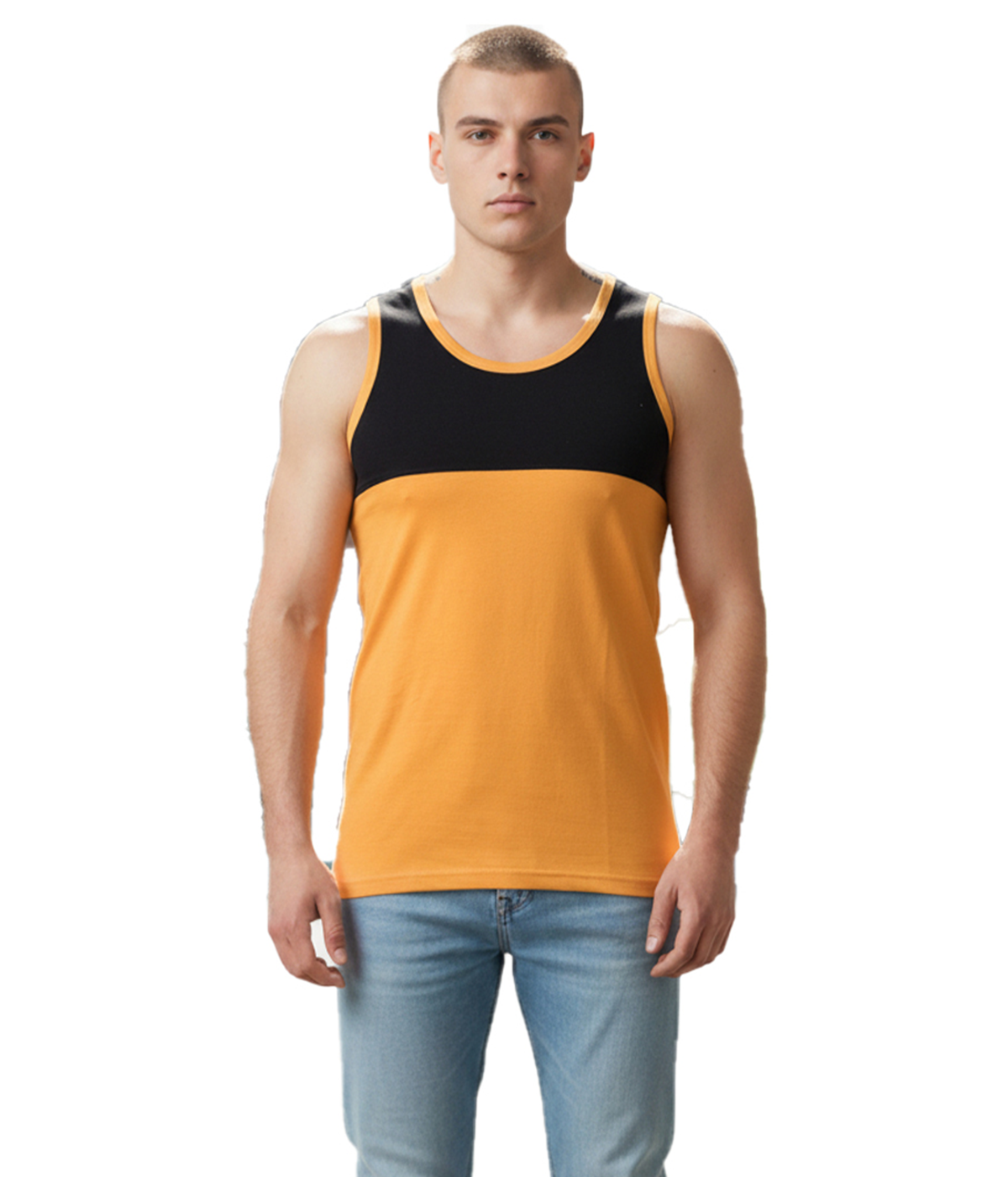 Men’s Pure Cotton Sleeveless Vest |