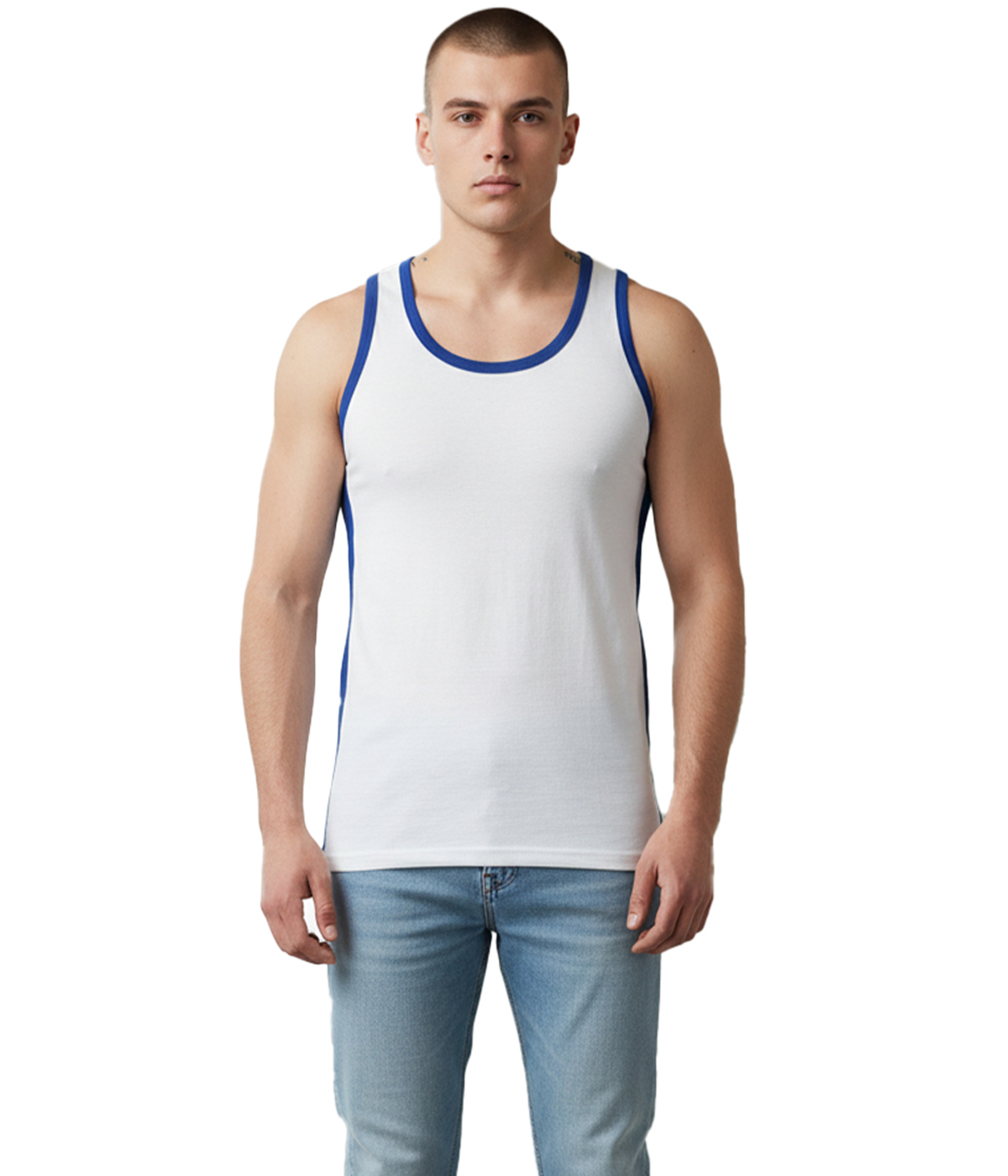 Men’s Pure Cotton Sleeveless Vest |
